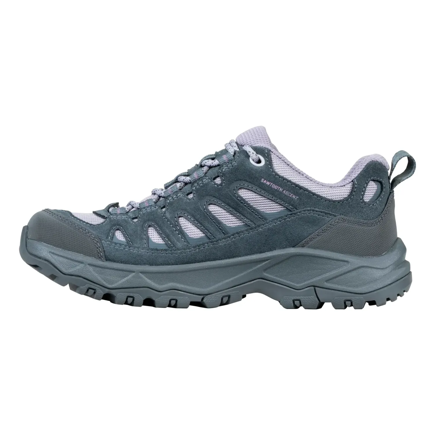 Oboz Women's Sawtooth Ascent Low Waterproof in Monsoon, alternate view 2
