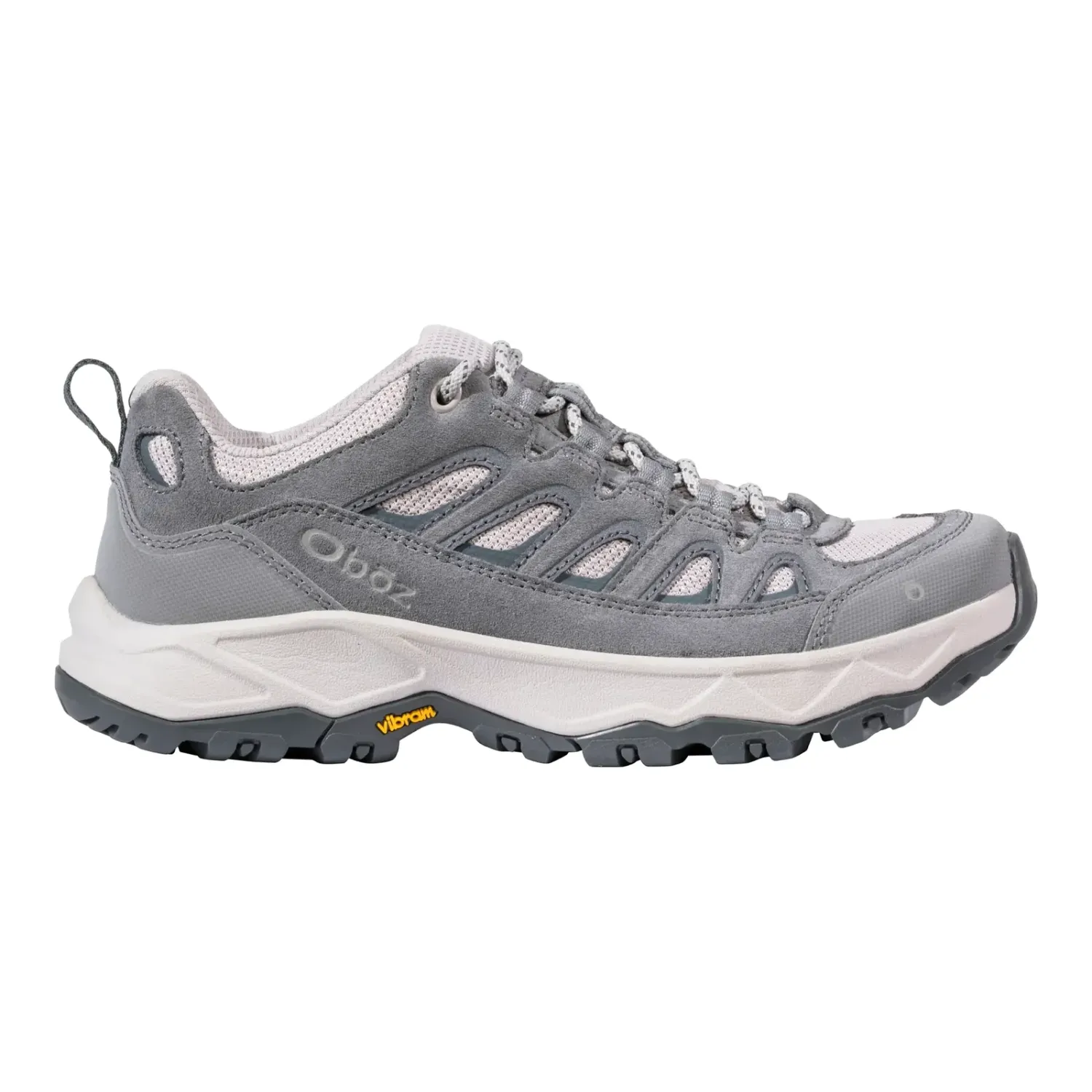Oboz Women's Sawtooth Ascent Low Hiking Shoe, Color: Gray Owl, Size: 7