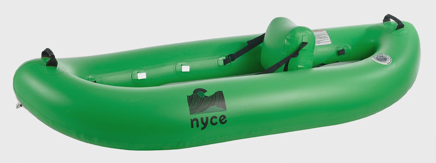Nyce Kayaks Nugget Inflatable Kayak, Color: Lime Green