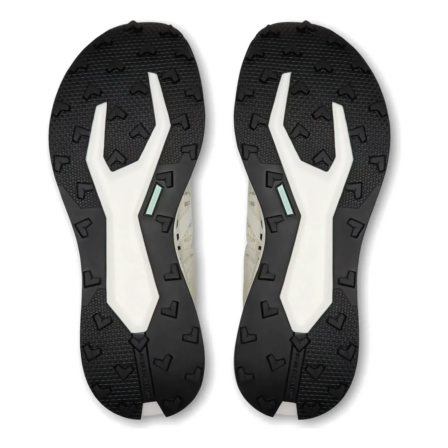 On Women's Cloudultra Pro in Ivory / Iceberg, alternate view 2