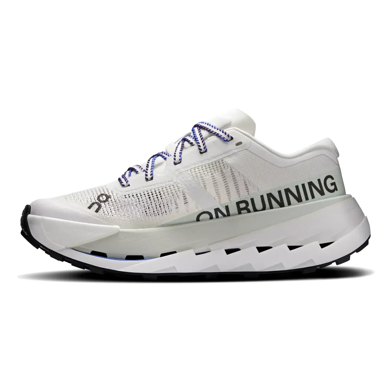 On Women's Cloudultra Pro in Ivory / Iceberg, alternate view 4