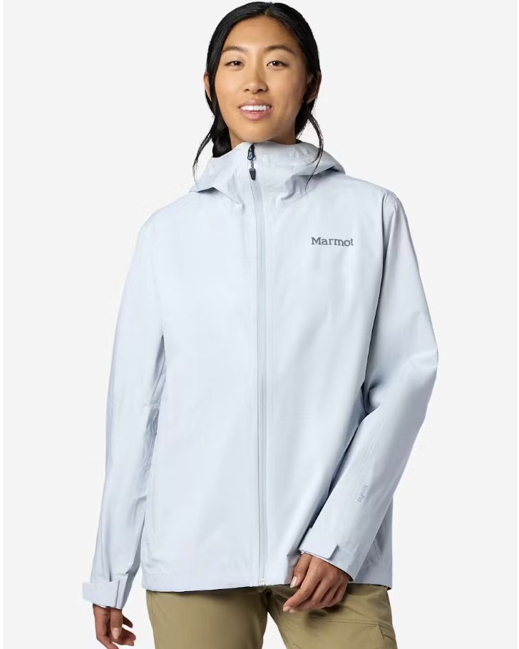 Marmot Women's PreCip Evo Flex Rain Jacket, Color: Vapor, Size: Xtra Small