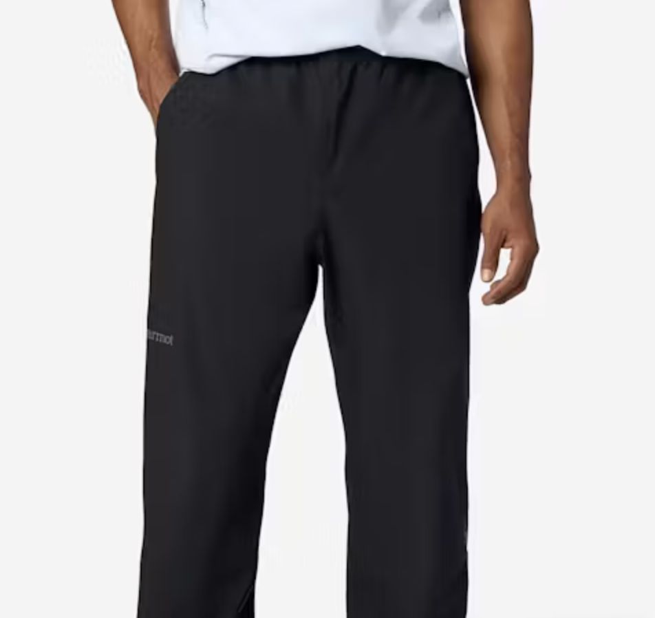 Marmot Men's Precip Evo Flex Pant, Color: Black, Size: Small