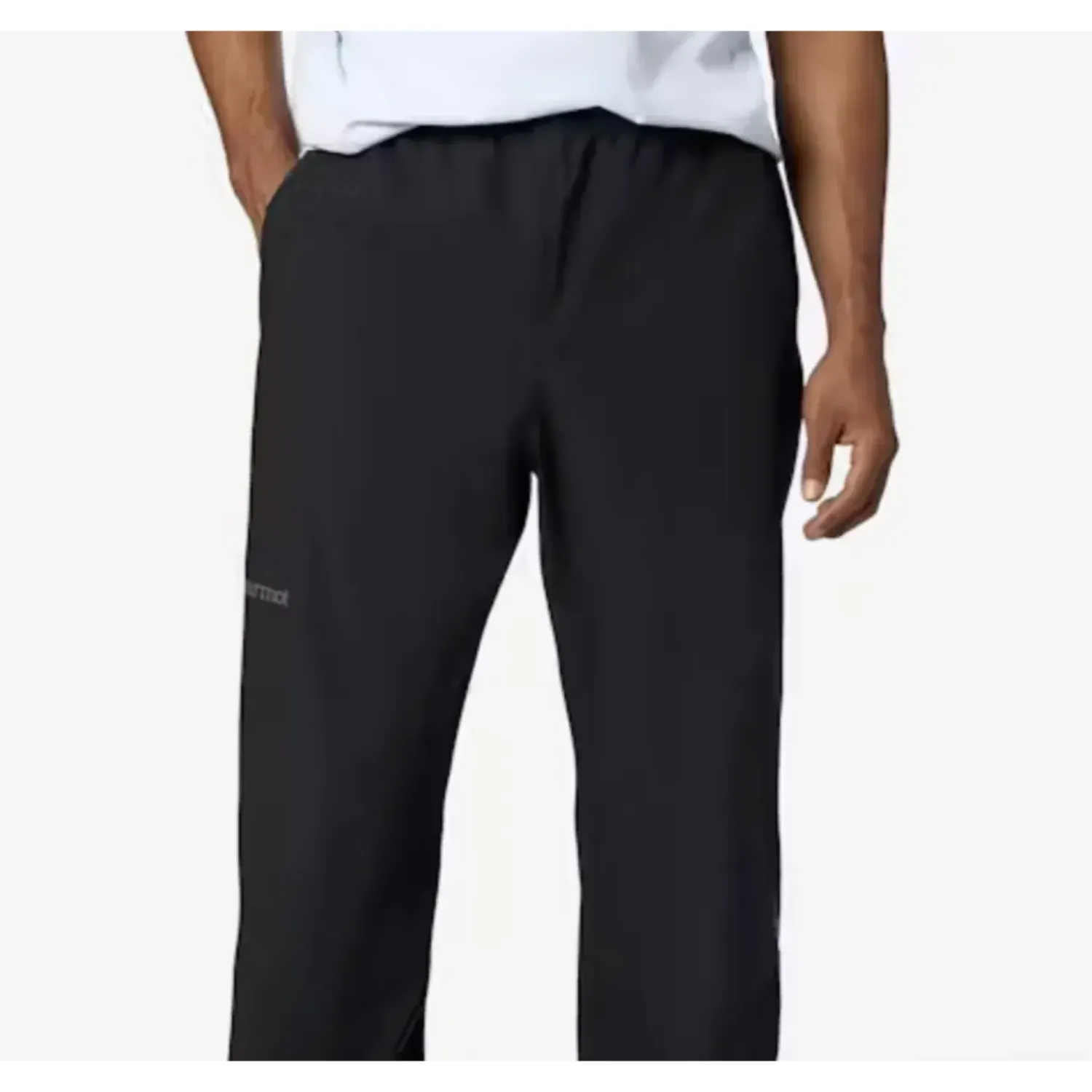 Marmot Men's Precip Evo Flex Pant, Color: Black, Size: M