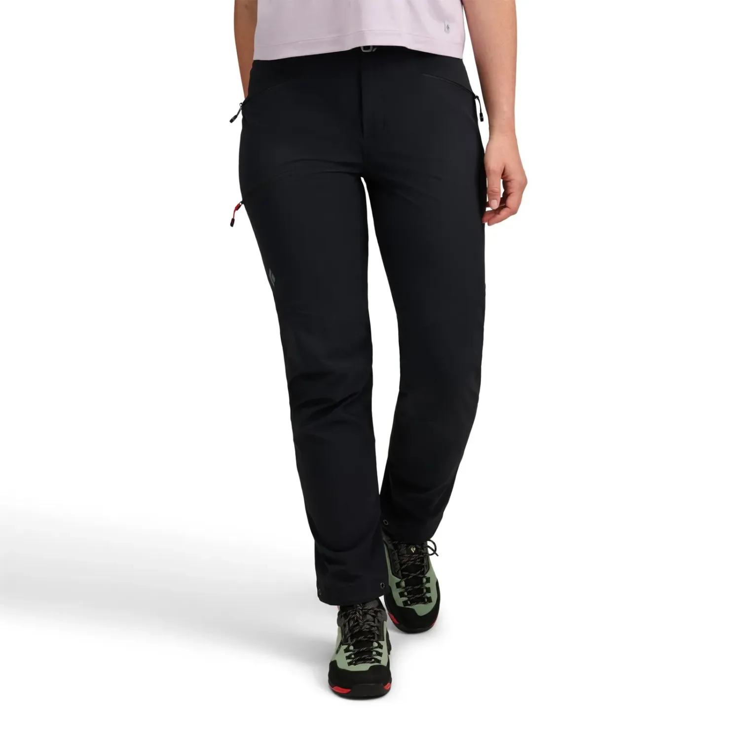 Black Diamond Women's Alpine Pant, Color: Black, Size: 2