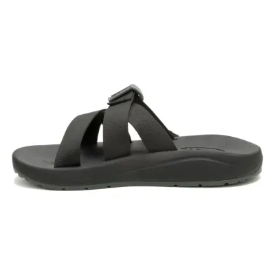 Chaco Men's CushZ Slide in Black, alternate view 1
