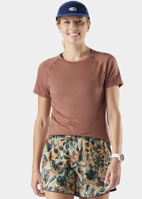 Smartwool Women's Active Ultralite Short Sleeve, Color: Mocha, Size: Small