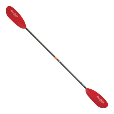Aqua Bound Stingray Hybrid Posi-Lock Paddle Red, front view