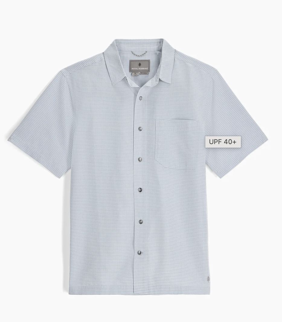 Royal Robbins Men's Desert Pucker Dry Short Sleeve