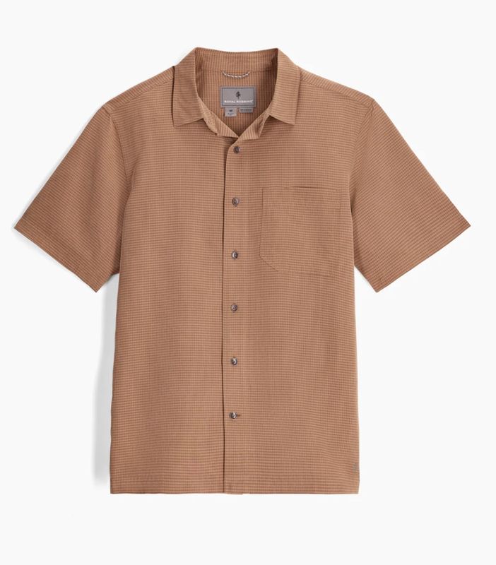 Royal Robbins Men's Desert Pucker Dry Short Sleeve