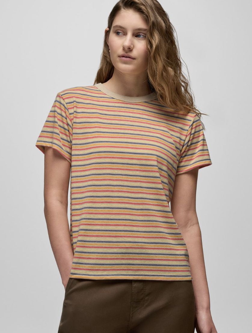 Prana Women's Cozy Up Short Sleeve Crew