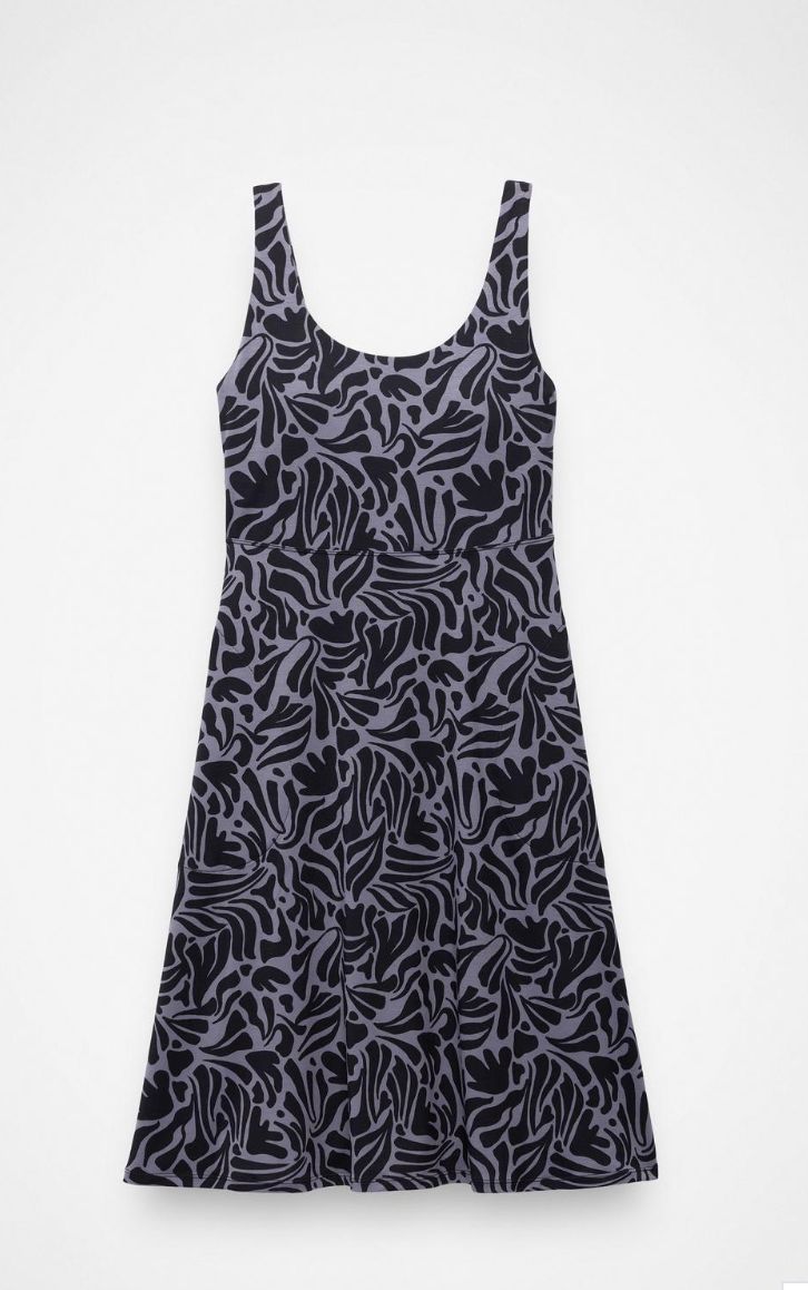 Prana Women's Corrinne Short Dress, Color: Taro Seaweed, Size: X-Small
