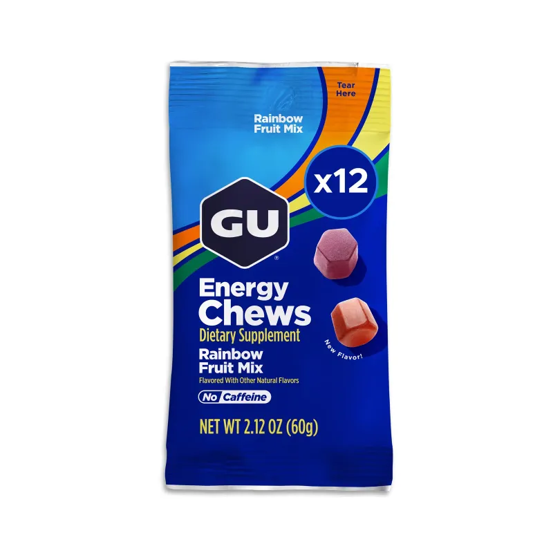 GU Energy Chews in Rainbow Fruit Mix, alternate view 1
