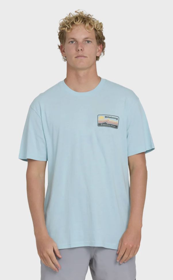 Billabong Men's A/Div Range Premium T-Shirt, Color: Winter Sky, Size: Medium