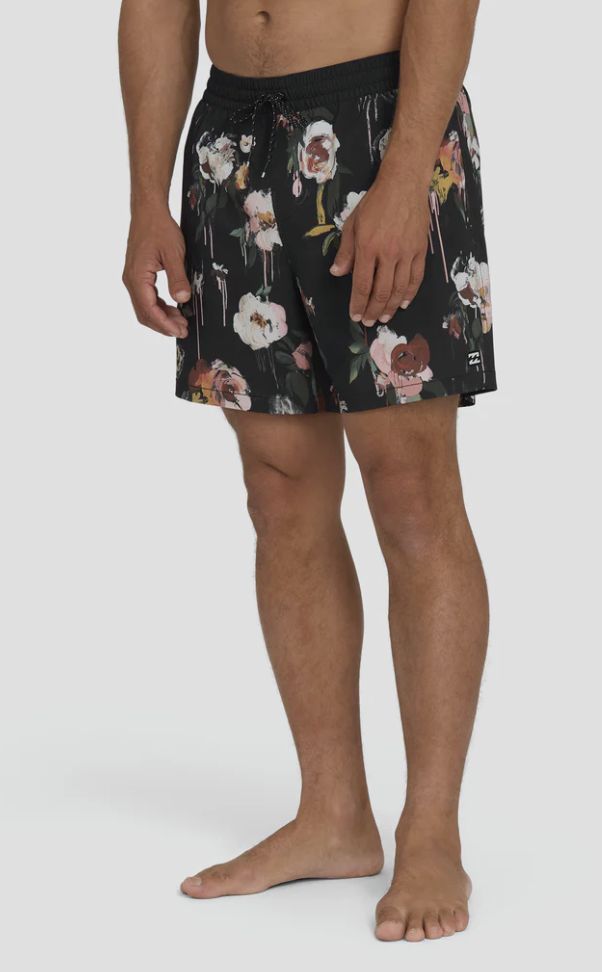 Billabong Men's Good Times Layback Trunk, Color: Black, Size: Medium