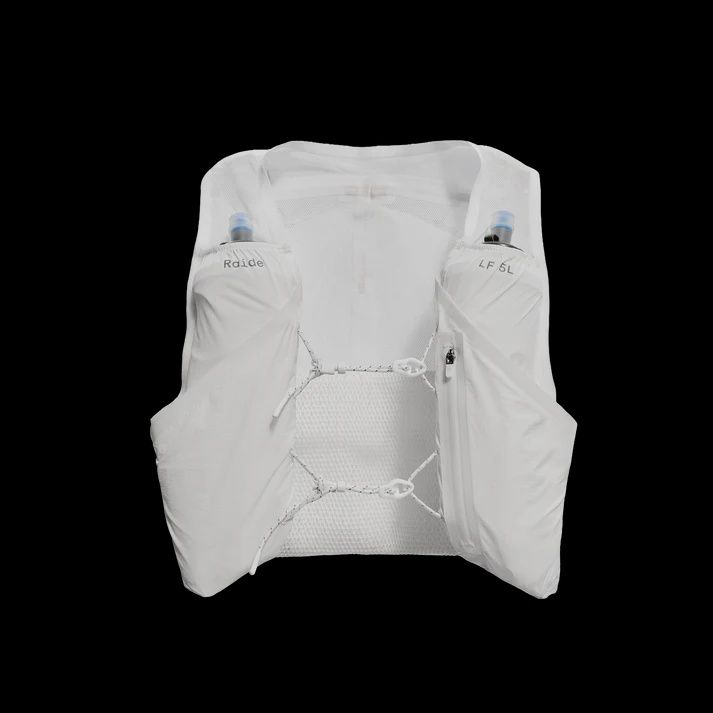 Raide LF 5L Running Vest, Color: White, Size: Small