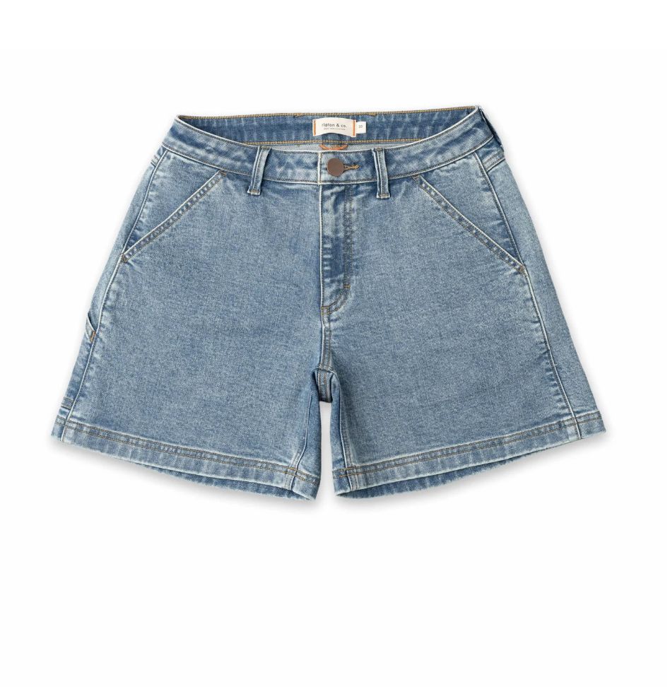 Ripton Women's Bad Leroy Jorts, Color: Vintage Ingido, Size: 25