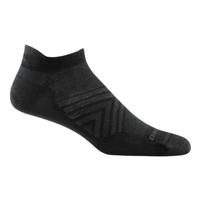 1033 - Darn Tough Run No Show Tab Ultra-Lightweight in Black, alternate view 1