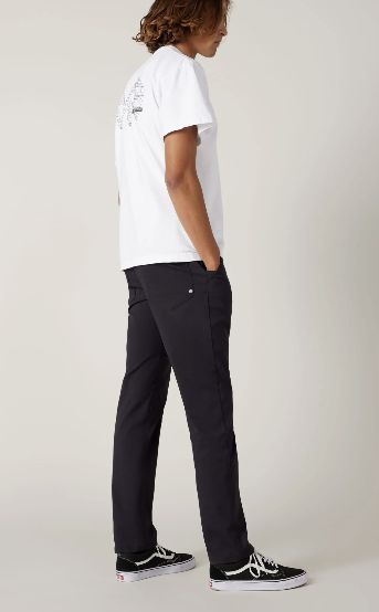686 Men's Everywhere Pant Slim Fit, Color: Black, Inseam: 32", Size: 32
