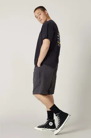 686 Men's Everywhere Hybrid Short Relaxed Fit, front view
