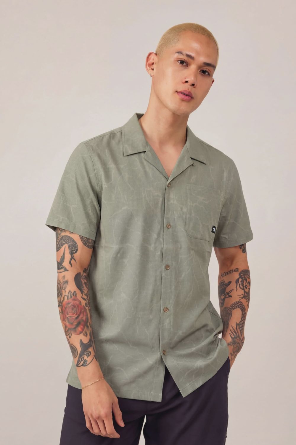 686 Men's Nomad Perforated Button Down Shirt