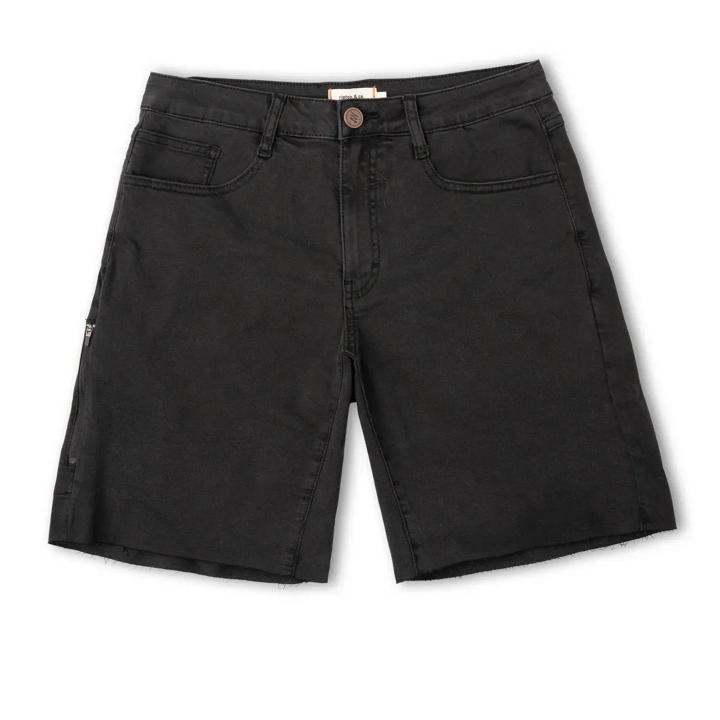 Ripton Men's Performance Jorts / Cut Off / Diesel 38 in Diesel, front view