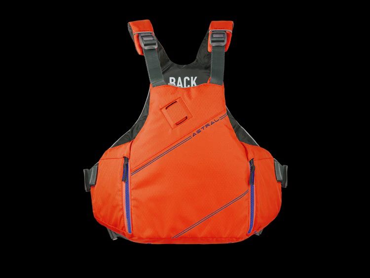 Astral YTV 2.0 Life Jacket, Color: Fire Orange, Size: Small/Medium