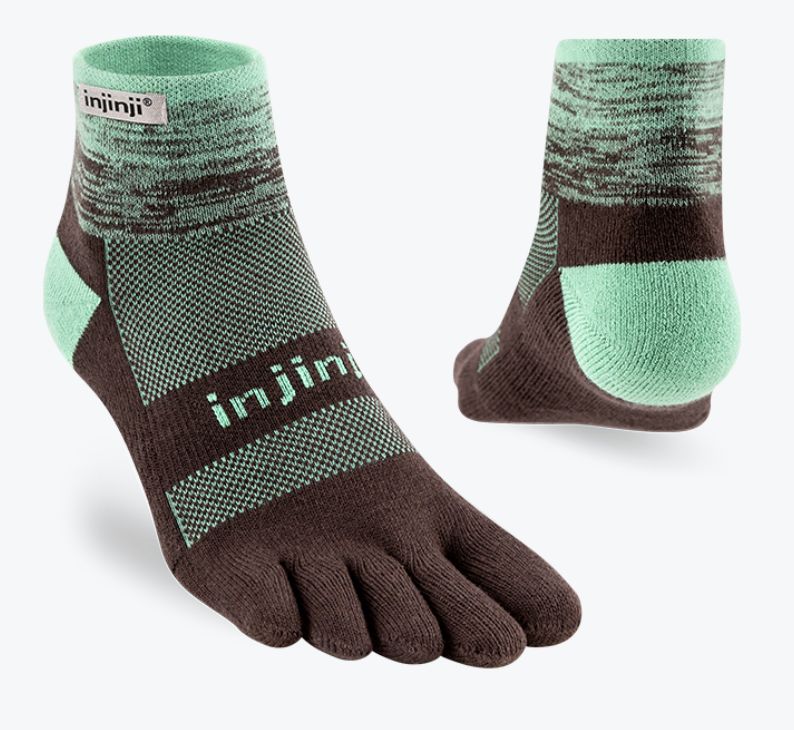 Injinji Trail Midweight Mini‑Crew Socks
