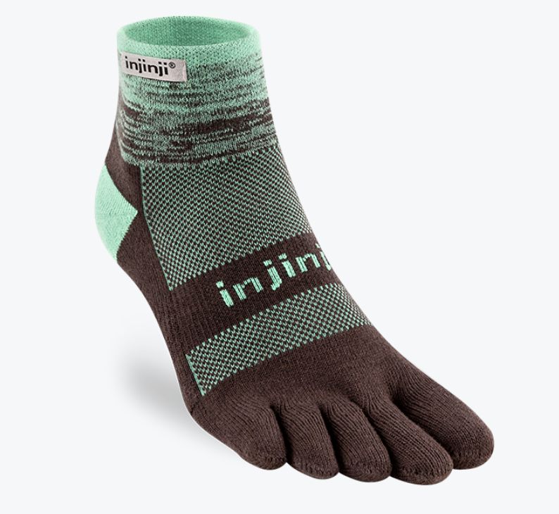 Injinji Trail Midweight Mini‑Crew Socks