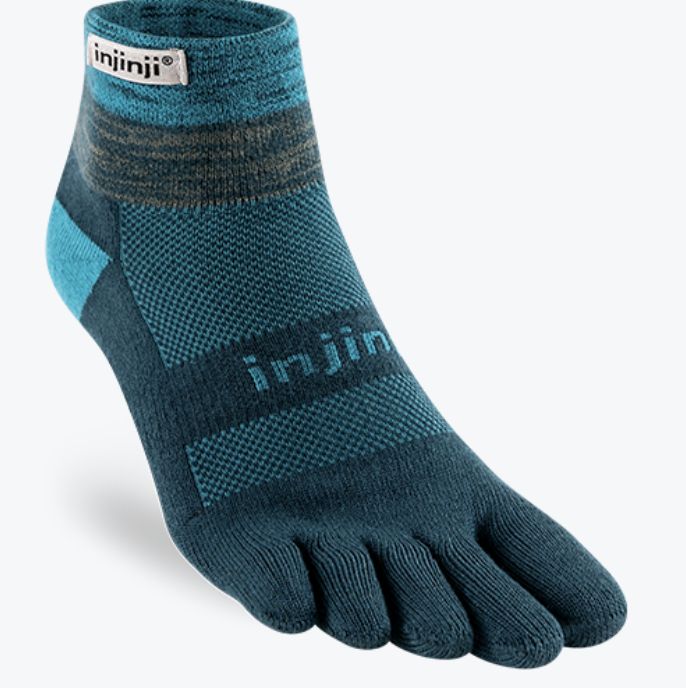 Injinji Trail Midweight Mini‑Crew Socks
