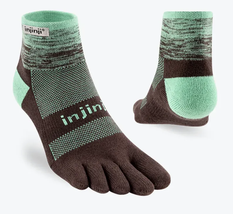 Injinji Trail Midweight Mini‑Crew Socks, alternate view 1