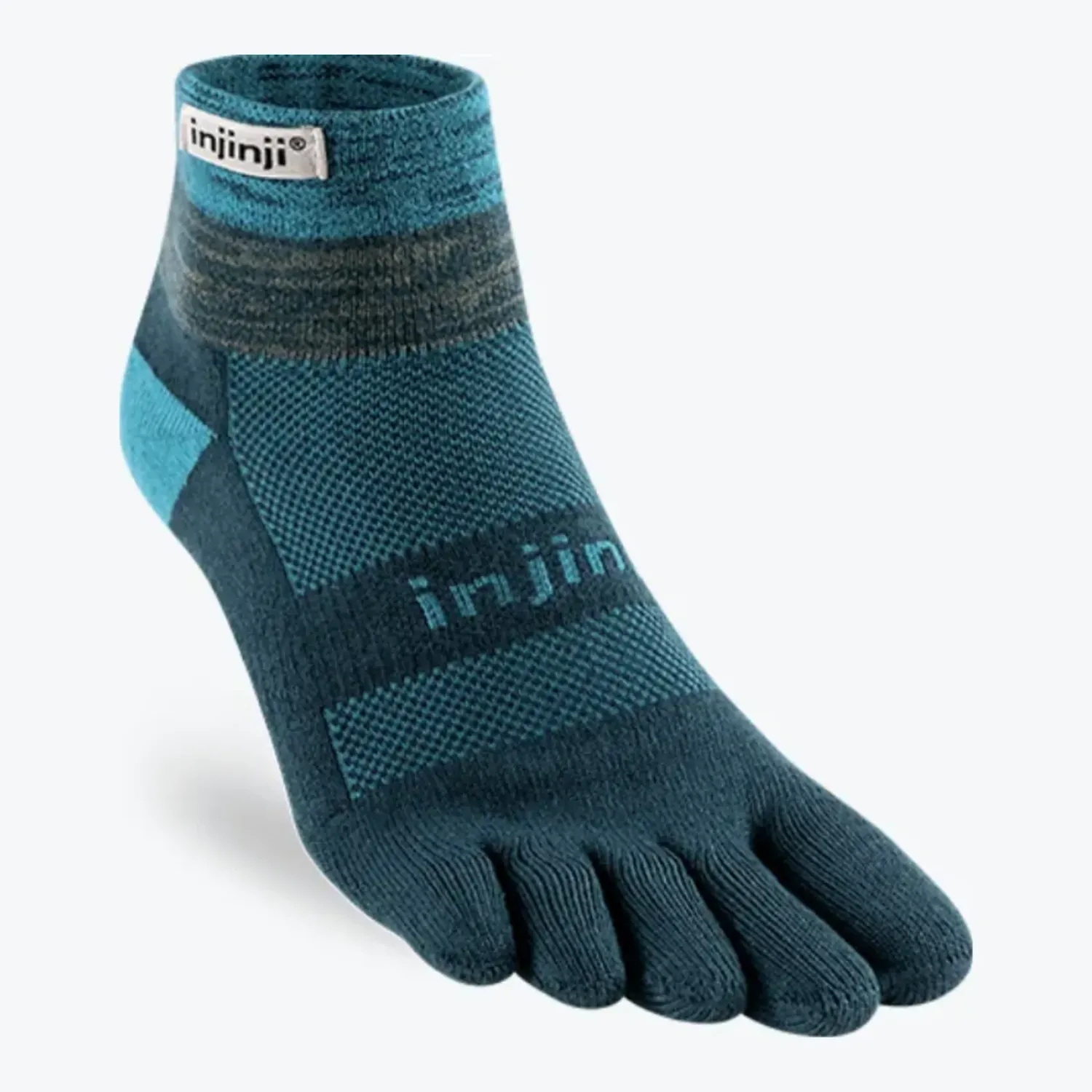Injinji Trail Midweight Mini‑Crew Socks, alternate view 2