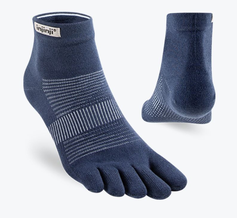 Injinji Run Original Weight Mini‑Crew Sock