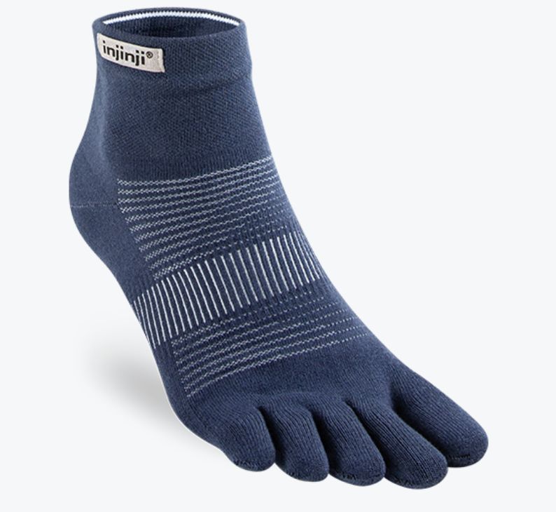 Injinji Run Original Weight Mini‑Crew Sock