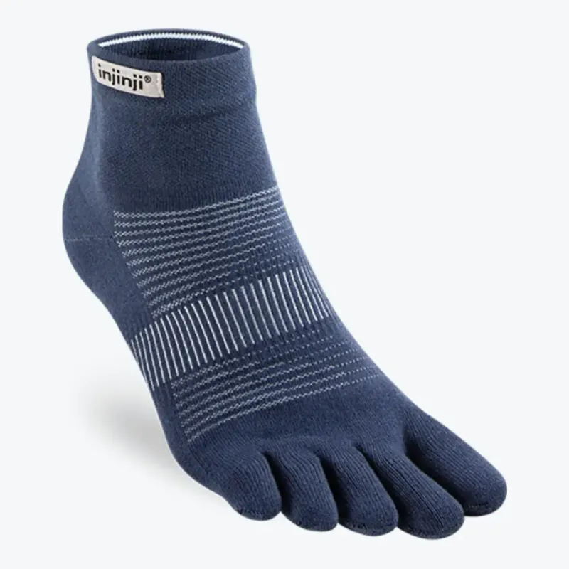 Injinji Run Original Weight Mini‑Crew Sock, alternate view 1