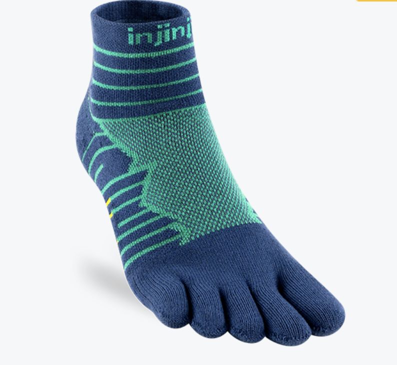 Injinji Ultra Run Mini‑Crew Sock