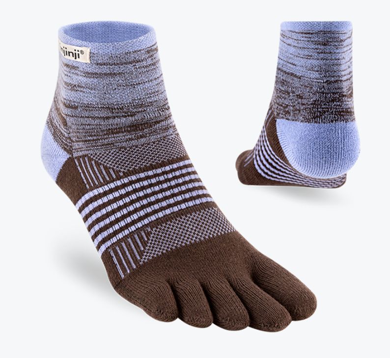 Injinji Women's Trail Midweight Mini‑Crew Sock