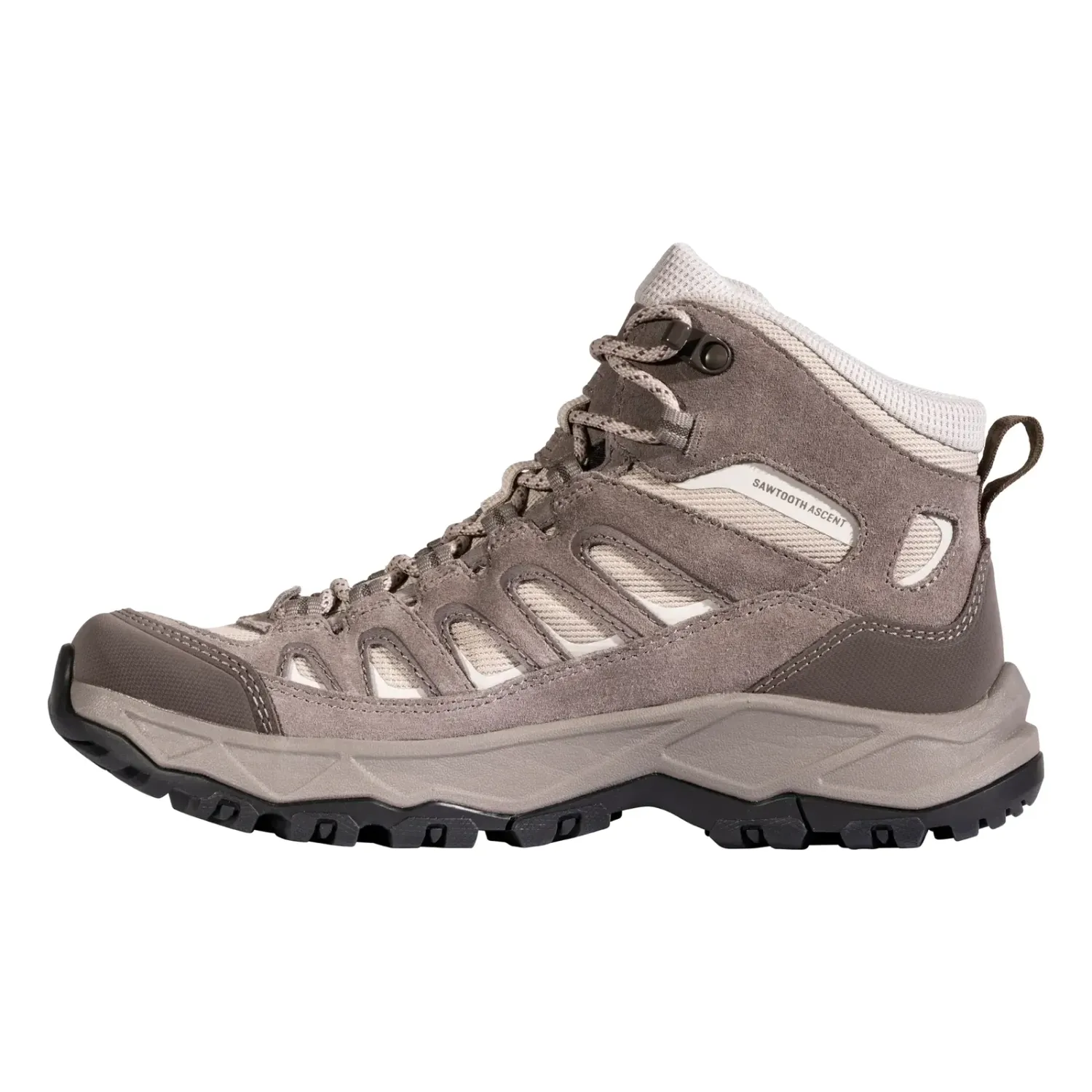 Oboz Women's Sawtooth Ascent Mid B-DRY in Rockfall, alternate view 4