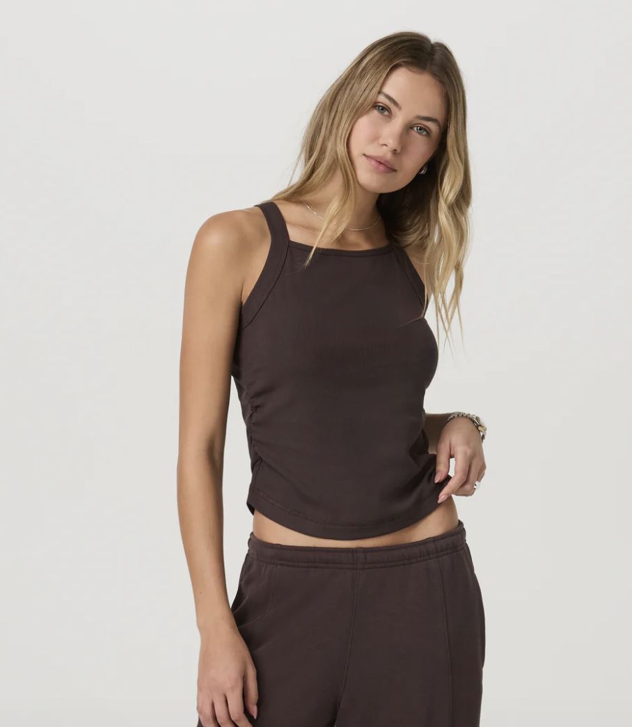 Vuori Women's Pose Cooper Tank, Color: French Roast, Size: Small