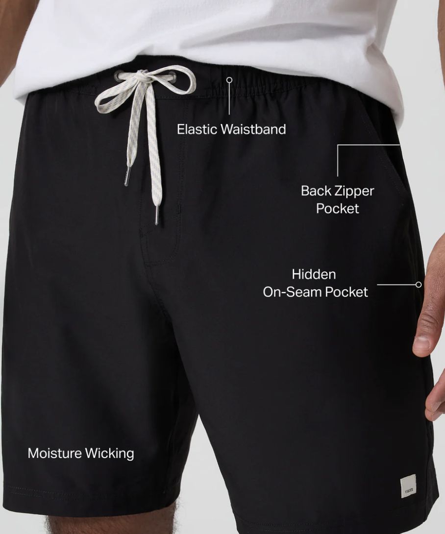 Vuori Men's Banks Session Short - Unlined