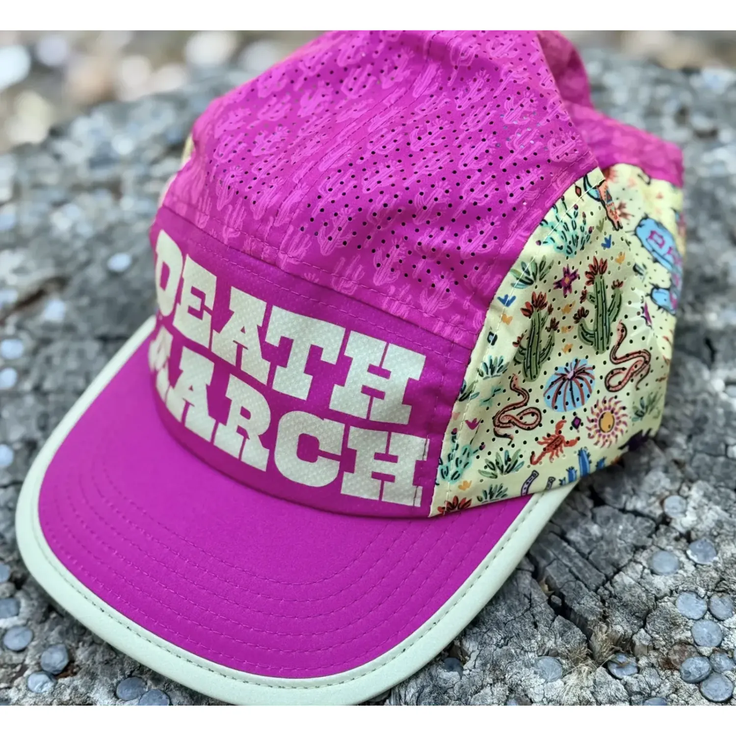 Death March Running Co 5-Panel Hat, alternate view 3