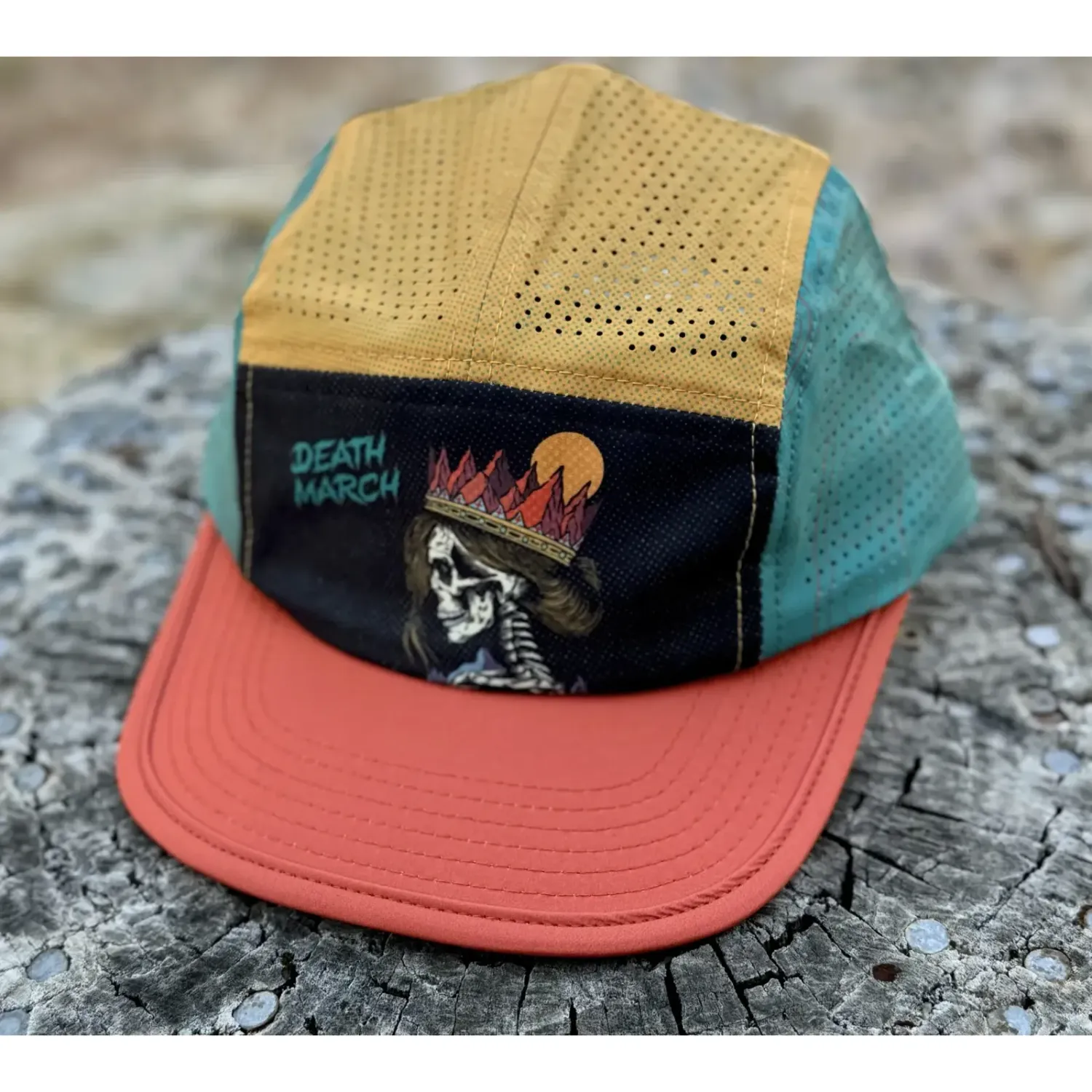 Death March Running Co 5-Panel Hat, alternate view 5
