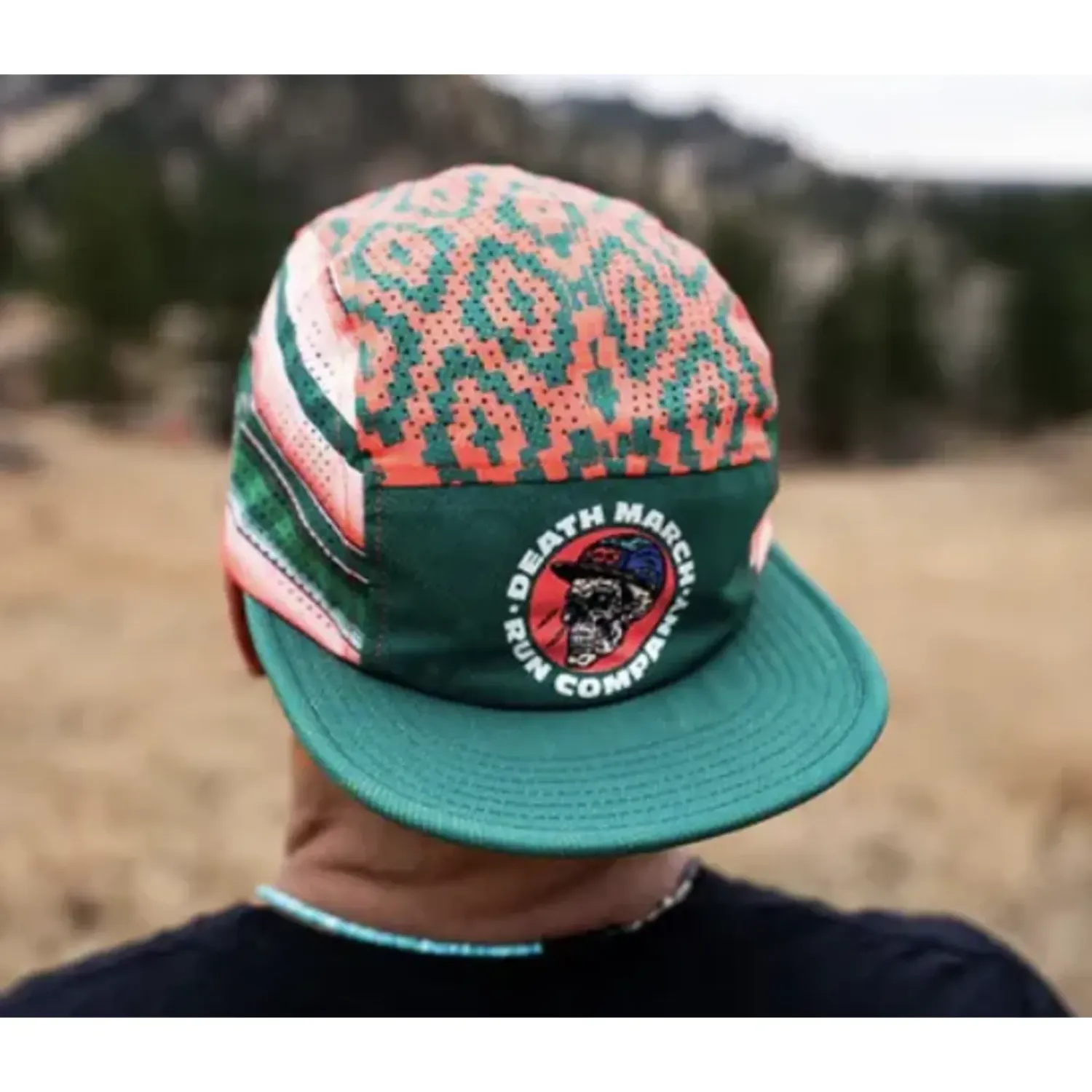 Death March Running Co 5-Panel Hat, alternate view 8