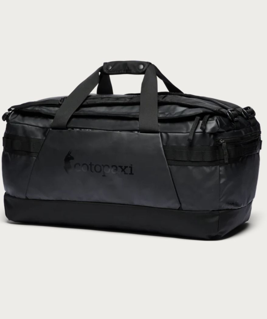 Cotopaxi Getaway Duffel 70L Duffel, Color: Cotopaxi Black