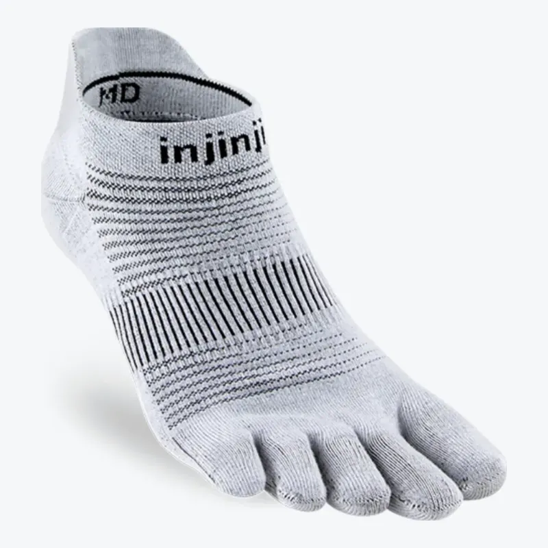 Injinji Run Original Weight No-Show, front view
