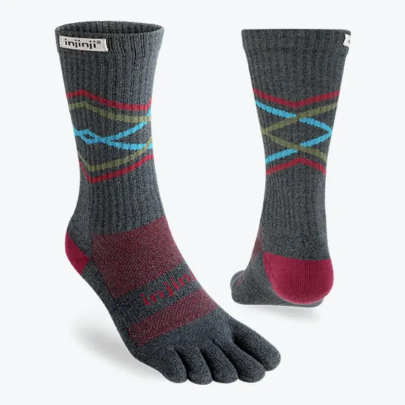 Injinji Trail Midweight Crew, front view