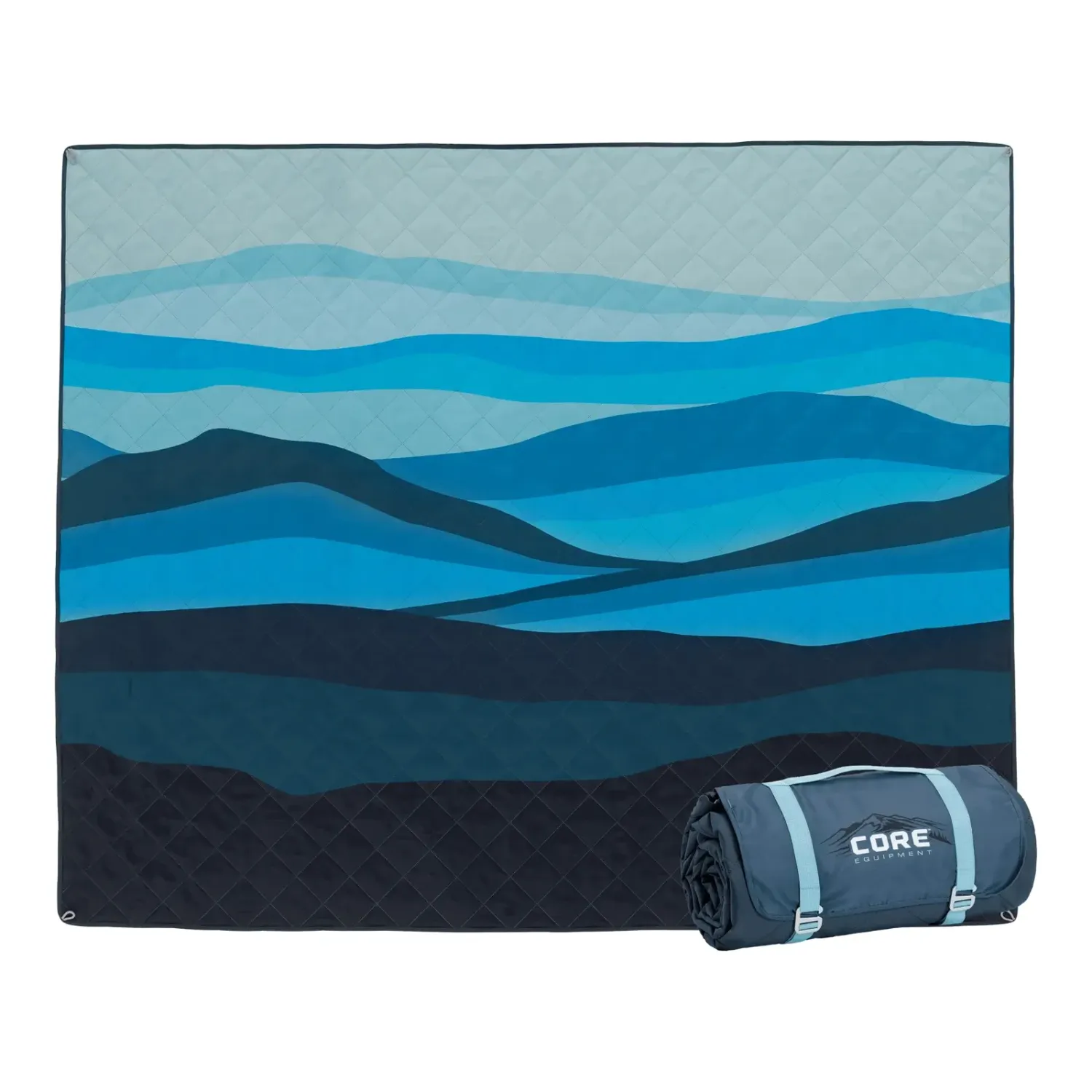 Staydown Blanket, Color: Misty Mountains