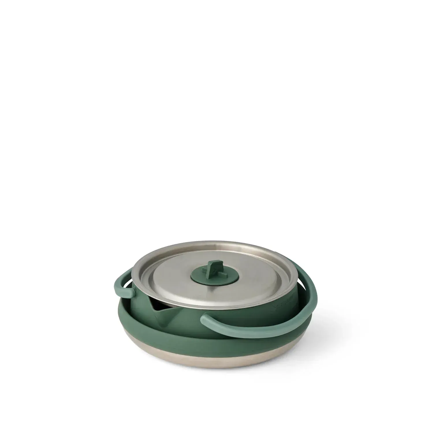 Sea to Summit Detour Stainless Steel Collapsible Kettle in Wbg, alternate view 1
