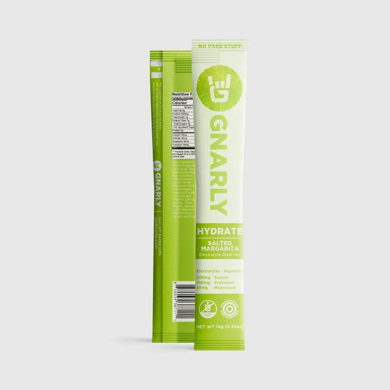 Gnarly Hydrate Individual Sticks in Salted Margarita Extra Sodium, alternate view 1