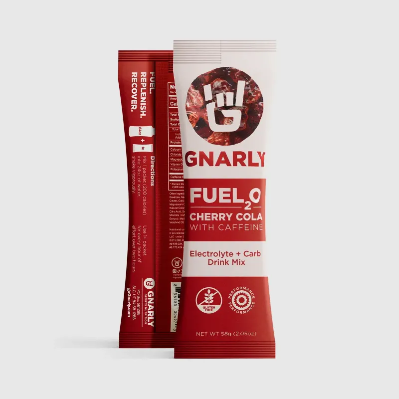 Gnarly Fuel2O Individual Sticks in Cherry Cola, front view